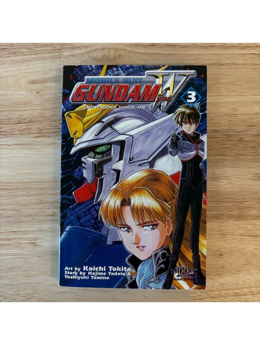 MOBILE SUIT GUNDAM WING Vol 1 TP TPB Mixx Manga 2000 First Printing NEW NM
